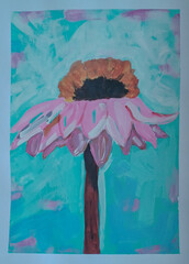 abstract watercolor painting