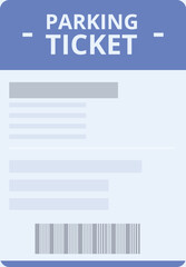 Parking ticket is showing fine for illegal parking on public city street