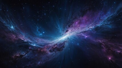 Space galaxy admiring wallpaper