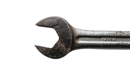 Wrench on white background 
