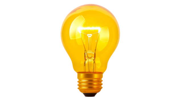 Light on white background