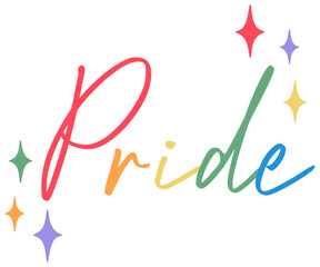 Pride | Queer | Pride Rainbow | Colourful Vector Design
