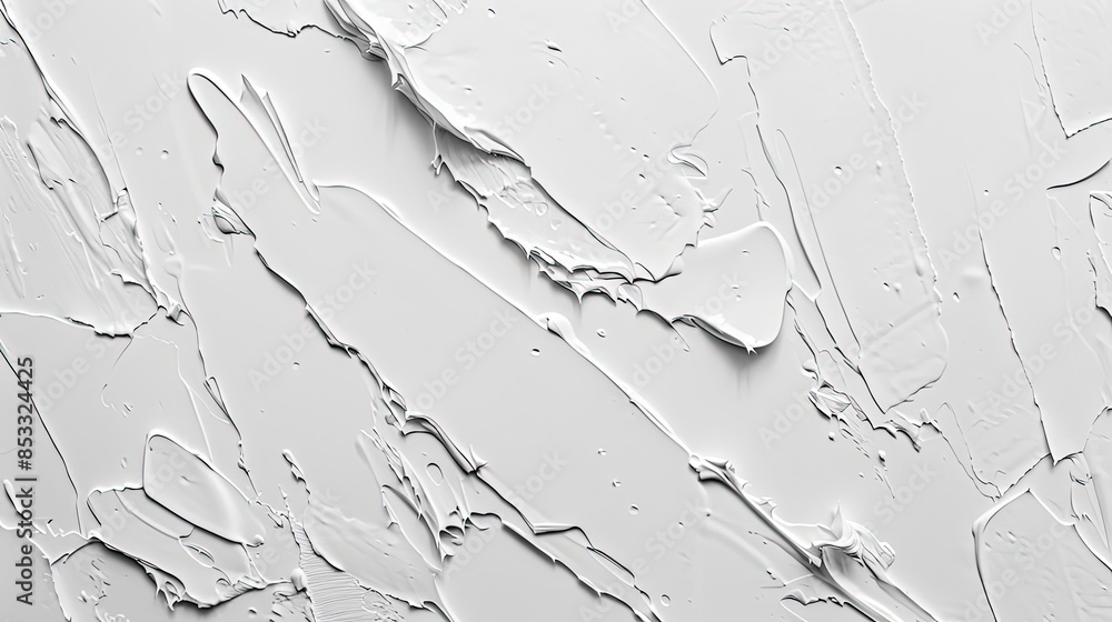 Poster a smooth, white, empty canvas with minimal texture