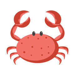 Sea Crab icon illustration
