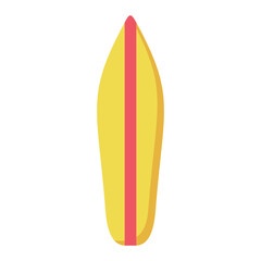 surfing board icon illustration