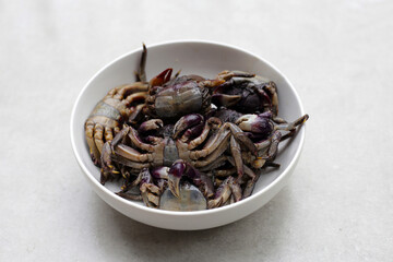 Preserved crabs for ingredient thai food
