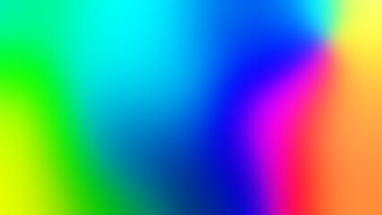 Abstract colorful gradient background. Glittering, hologram effect, Holographic backdrop, fantasy and festive blurs