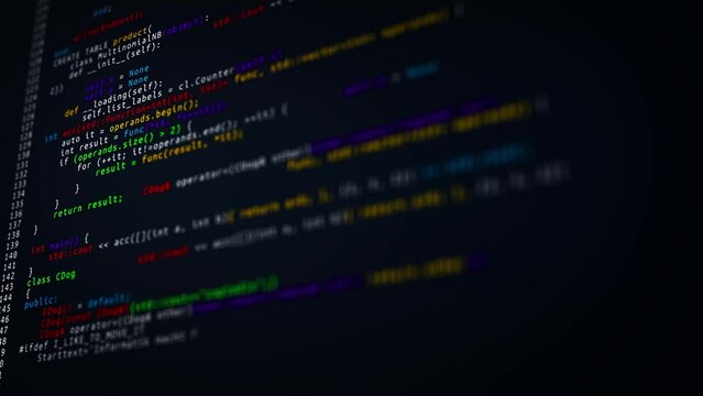 Virus code and software hack concept. Cyber security binary code encryption data, Privacy security protection network encode decode online access. Technology data flow background