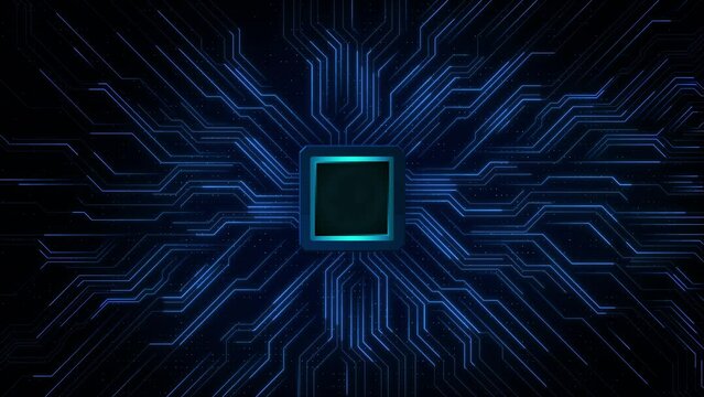 3D AI artificial intelligence Digital Data Network data mining. Chat deep learning. Computer chip technology. Futuristic cyber automation brain. cyber innovation AI data mining 4K deep learning