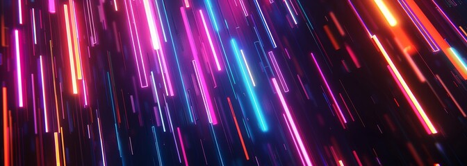 Dark neon background. Neon background