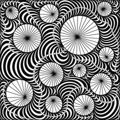 Abstract, Doodle, Stripes with black without exact shape, Create image, Black stripes, Doodles, Pattern, White background.