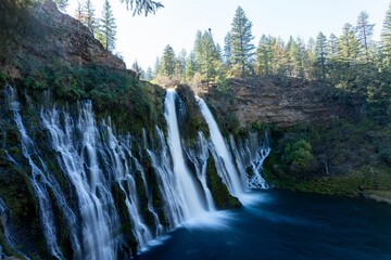Obraz premium MacArthur – Burney Falls near Mt Shasta, California, United States of America.