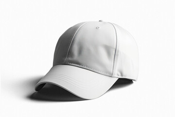 Fototapeta premium Blank White Cap | Isolated on Transparent & White Background | PNG File with Transparency