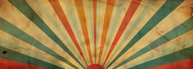 Vintage sunburst background. Sunburst background