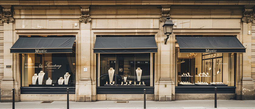 The Music Artist Style: Art Gallery in Paris with Modern Jewelry
