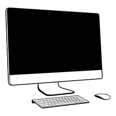 Fototapeta premium All In One PC Desktop