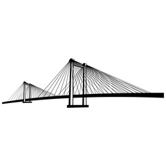Cable Suspension Bridge