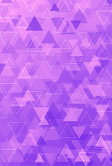 背景素材_三角形_紫