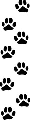 Dog Paw Prints