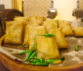 Indonesian martabak or gorengan