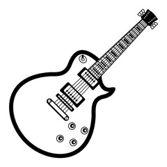 Fototapeta premium Electric Guitar Design