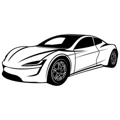 EV Sports Car Electric Vehicle Electric Car Electric Vehicle