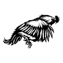 Flying Rooster