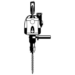 Gasoline Hammer Drill