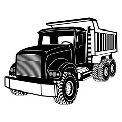 Heavy Equipment Dump Truck