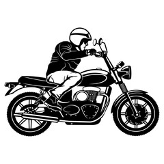 Obraz premium Motorcycle Rider