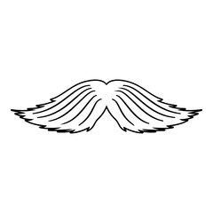 Mustache Outline