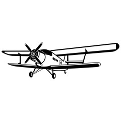 Propeller Airplane Style