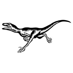Raptor Running © VektorzDesign