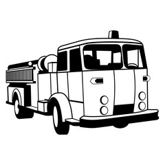 Retro Fire Truck