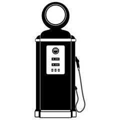 Retro Gas Pump