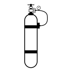 Scuba Diving Oxygen tank