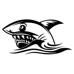Shark Logo  Shark Shark Mascot Shark