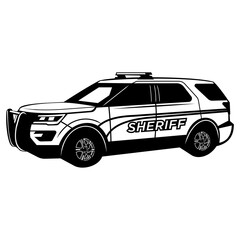 Sheriff Police Car