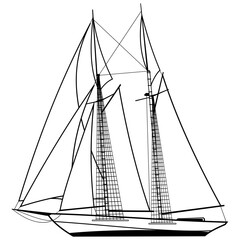 Ship Schooner
