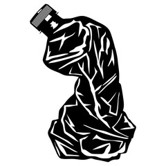 Smashed Plastic Bottle