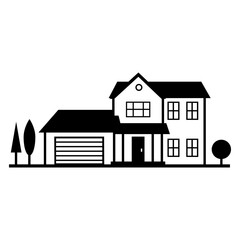 Suburban Home House Real Estate Agent Broker  Property Management