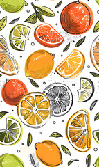 wallpaper, tiles or carpet cartoon illustrator, seamless pattern.