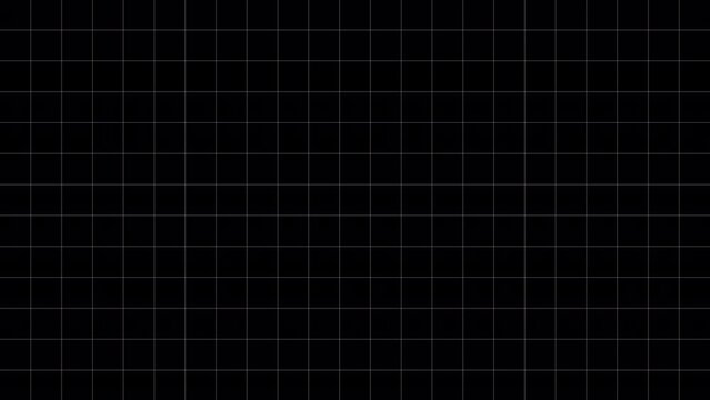 Animated background white grid with alpha channel