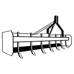 Tractor Parts Box Blade