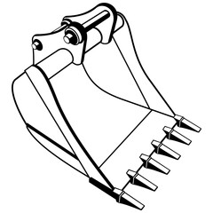 Tractor Parts Backhoe Bucket