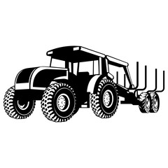 Tractor with a Trailer