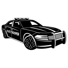 Trooper Police Car © VektorzDesign