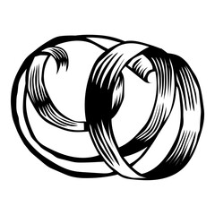 Naklejka premium Wood Shavings