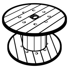 Wooden Spool  Spool Industrial Spool