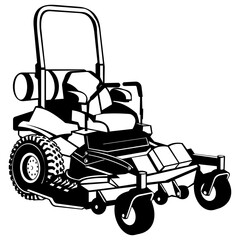 Zero Turn Mower Lawn Mower Landscaping Lawn Mower